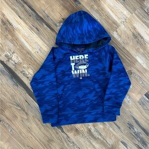 Champion Kids Camo Blue Hoodie